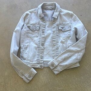 ⭐️5 for $20⭐️ Gap kids 1969 grey denim jacket XL
